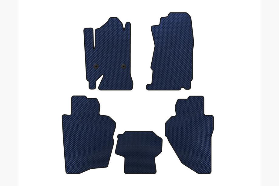Chevrolet Silverado 2013-2019 Tapis de sol EVA (Bleu) Image