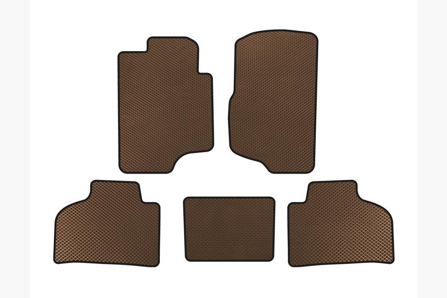 Chevrolet Silverado 2007-2013 Tapis de sol EVA (Marron) Image