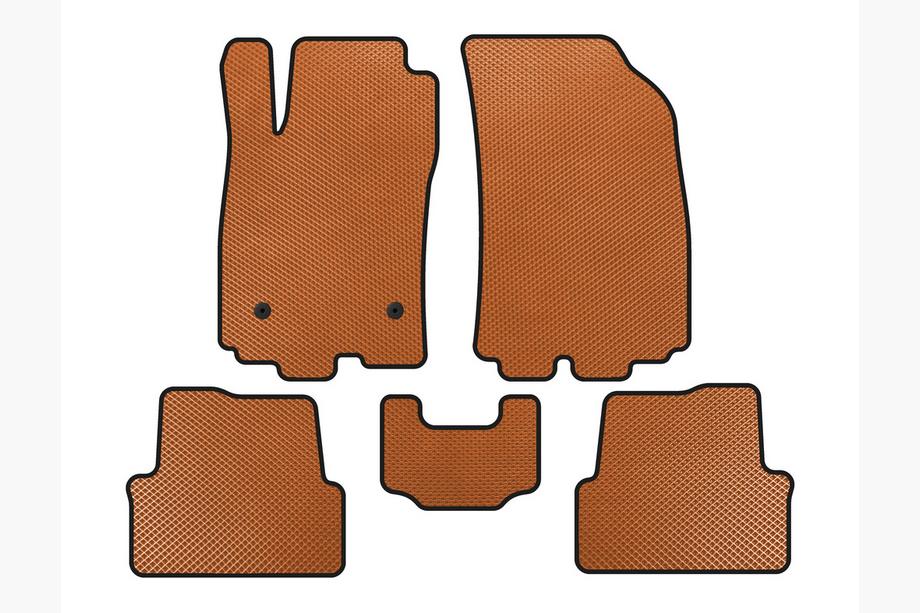 Chevrolet Sonic 2011-2022 Tapis de sol EVA (HB, Orange) Image
