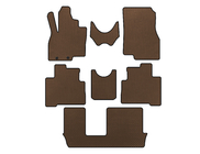 Mitsubishi Grandis 2003-2011 Tapis de sol EVA (3 Rangées, Marron) photo 1