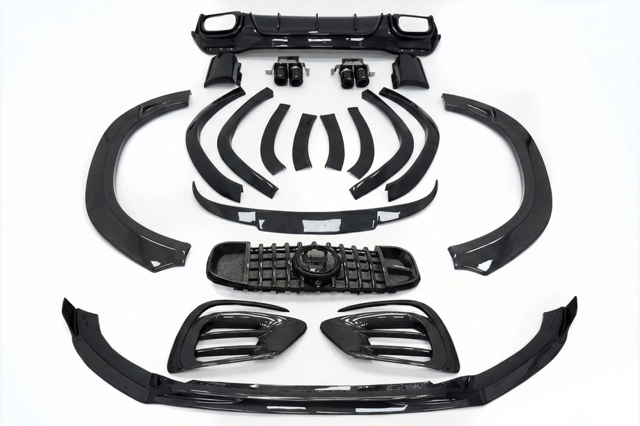 Mercedes GLS X167 2019- Kit carrosserie GLS900 BRB Carbone (pour GLS 2023+) Photo 5