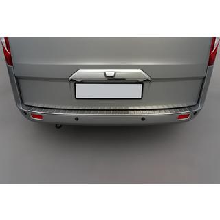 Baguette chromée au-dessus de la plaque d'immatriculation (pour caméra, inox) Ford Custom 2013-2022 photo 1