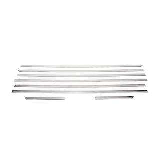 Moulures inférieures de vitres (8 pcs, Inox) Ford Custom 2013-2022 photo 2