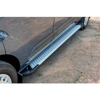 Marchepieds Latéraux Allmond Grey (2 pcs, Aluminium) Ford Custom 2013-2022 photo 1