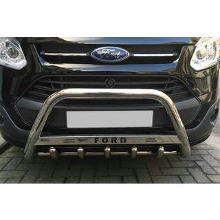 Pare-buffle WT004 (Inox) Ford Custom 2013-2022 photo 1