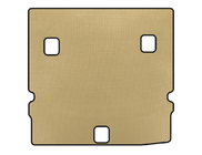 Chevrolet Orlando 2010-2018 Tapis de coffre V-2 (Beige) photo 1
