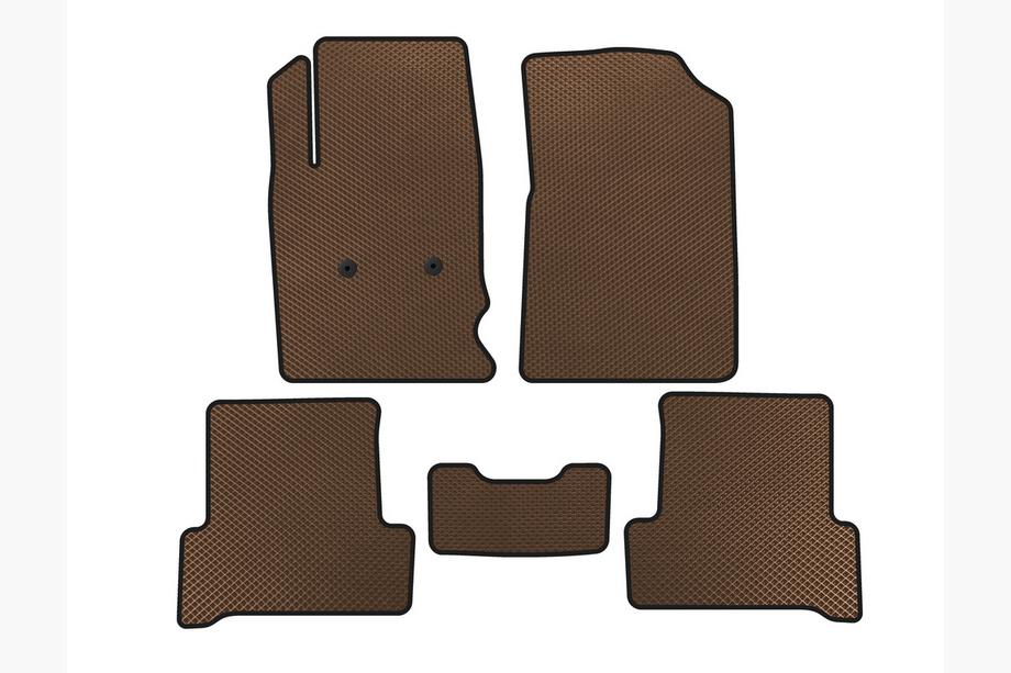 Chevrolet Colorado 2012–2022 2012-2022 Tapis de sol EVA (Marron) Image