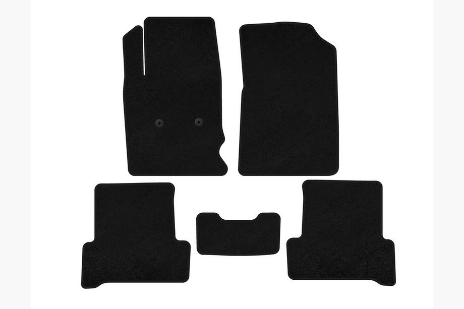 Chevrolet Colorado 2012–2022 2012-2022 Tapis de sol textile Premium (Noir) Image