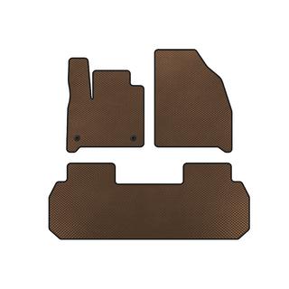 Tapis de sol EVA (2 pièces, Marron)