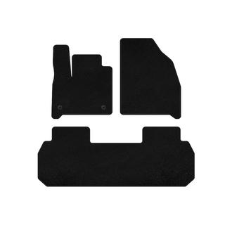 Tapis de sol textile Classic (2 rangées, Noir) photo 1