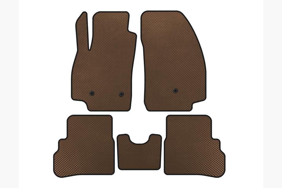 Chevrolet Spark 2015-2023 Tapis de sol EVA (2018-2023, Marron) Image