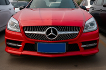 Mercedes SLK R172 2011-2016 Calandre Avant Diamond Black photo 1
