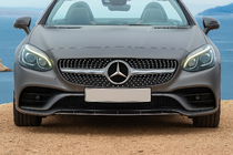 Mercedes SLC R172 2016-2020 Calandre Avant Diamond Silver photo 1