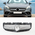 Mercedes SLC R172 2016-2020 Calandre Avant Diamond Silver photo 3