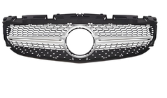 Mercedes SLC R172 2016-2020 Calandre Avant Diamond Silver photo 2