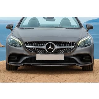 Calandre Avant Diamond Silver Mercedes SLC R172 2016-2020 photo 1