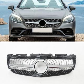Calandre Avant Diamond Silver Mercedes SLC R172 2016-2020 photo 3