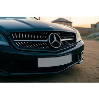 Calandre Avant Diamond Black (2008-2011) Mercedes SL R230 2001-2011 photo 1