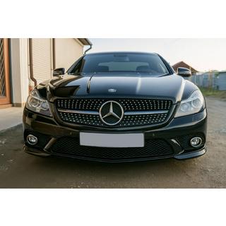 Calandre Avant Diamond Black (2008-2011) Mercedes SL R230 2001-2011 photo 3