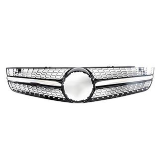 Calandre Avant Diamond Black (2008-2011) Mercedes SL R230 2001-2011 photo 2