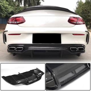 Diffuseur de Pare-Chocs Arrière V2 (pour Coupé/Cabriolet C63 AMG 2015-2019, Carbone) photo 1