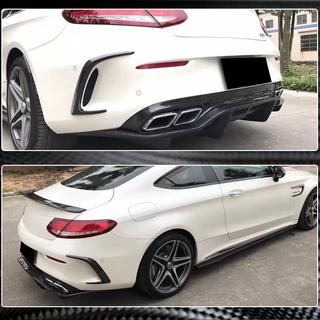 Diffuseur de Pare-Chocs Arrière V2 (pour Coupé/Cabriolet C63 AMG 2015-2019, Carbone) photo 3