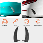 Mercedes C-сlass W205 2014-2021 Extensions de Pare-chocs Arrière V1 (pour Coupé/Cabriolet Base/AMG-Line/C43 AMG 2015-2019, Carbone) photo 2