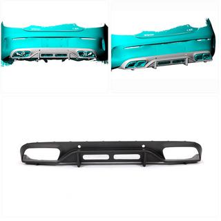 Diffuseur de pare-chocs arrière (pour Coupé/Cabriolet C63 AMG 2019-2021, Carbone) photo 2