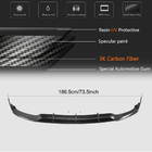 Mercedes C-class W205 2014-2021 Lame avant V2 pour pare-chocs (Coupé/Cabriolet C63 AMG 2015-2019, Carbone) photo 6