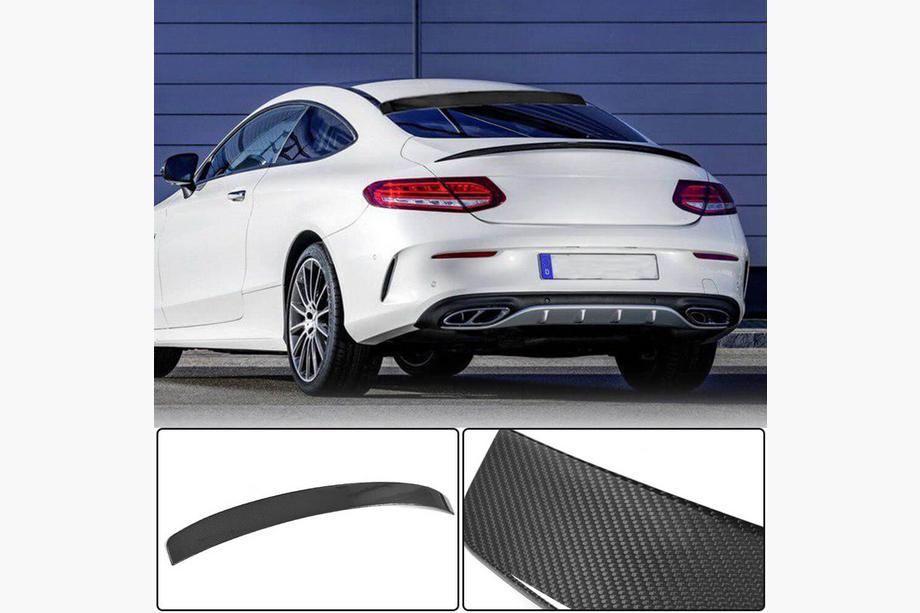 Mercedes C-class W205 2014-2021 Aileron V2 (pour Coupé 2015-2019, Carbone) Image