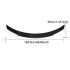 Mercedes C-class W205 2014-2021 Spoiler V7 (pour Coupé 2015-2019, Carbone) photo 6