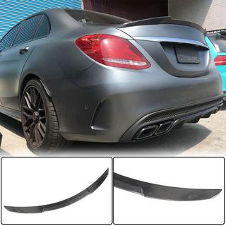 Spoiler V6 (pour SD 2015-2021, Carbone) Mercedes C-сlass W205 2014-2021 photo 1