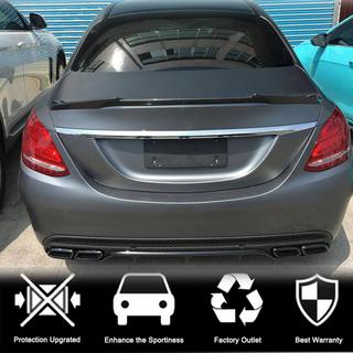 Spoiler V6 (pour SD 2015-2021, Carbone) Mercedes C-сlass W205 2014-2021 photo 3