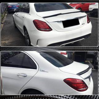 Spoiler V6 (pour SD 2015-2021, Carbone) Mercedes C-сlass W205 2014-2021 photo 4