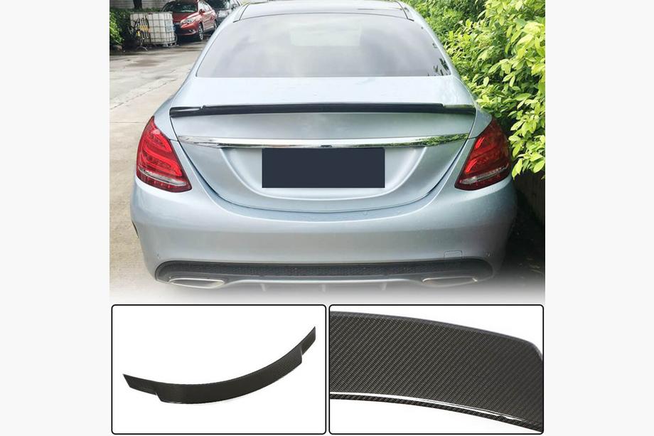 Mercedes C-class W205 2014-2021 Spoiler V8 (pour SD 2015-2021, Carbone) Image
