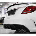 Mercedes C-class W205 2014-2021 Aileron V9 (pour SD 2015-2019, Carbone) photo 4