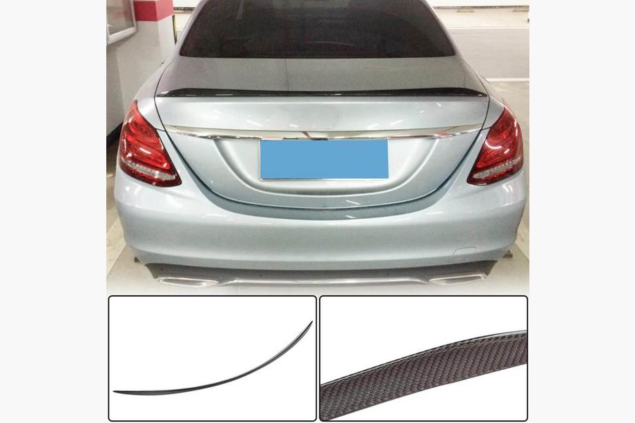 Mercedes C-class W205 2014-2021 Spoiler V11 (pour SD 2015-2021, Carbone) Image