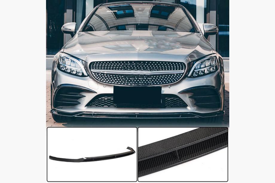 Mercedes C-class W205 2014-2021 Lame avant V1 pour C43 AMG 2019-2021 Carbone Image