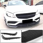 Mercedes C-class W205 2014-2021 Couvercles de Phares Antibrouillard en Carbone (pour C63 AMG 2015-2019) photo 1