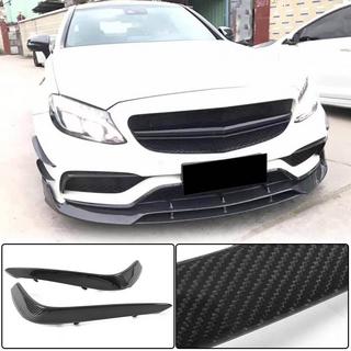 Couvercles de Phares Antibrouillard en Carbone (pour C63 AMG 2015-2019) photo 1