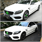 Mercedes C-class W205 2014-2021 Couvre-ailes avant en carbone (pour Coupé/Cabriolet C63 AMG 2015-2019) photo 8