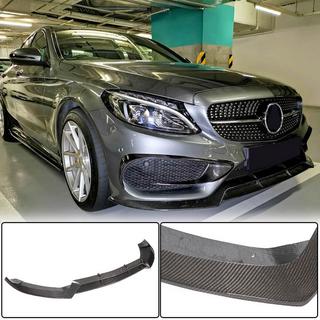 Lame avant Lip V1 pour C43 AMG 2015-2019 Carbone photo 1