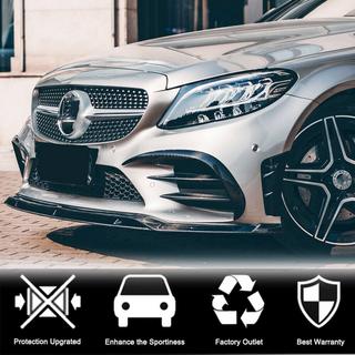 Extensions de pare-chocs avant V1 pour C43 AMG 2019-2021 Carbone photo 4