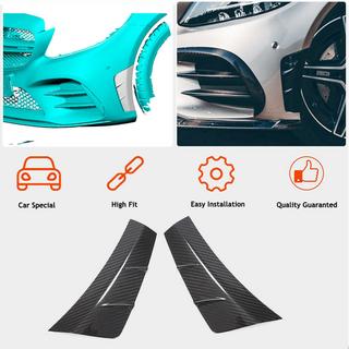 Extensions de Pare-chocs Avant V2 (pour C43 AMG 2019-2021, Carbone) photo 2