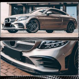 Extensions de Pare-chocs Avant V2 (pour C43 AMG 2019-2021, Carbone) photo 4