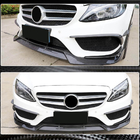 Mercedes C-class W205 2014-2021 Lame avant Lip V2 pour C43 AMG 2015-2019 Carbone photo 4