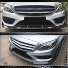 Mercedes C-class W205 2014-2021 Lame avant Lip V2 pour C43 AMG 2015-2019 Carbone photo 5