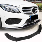 Mercedes C-class W205 2014-2021 Lame avant Lip V6 pour C43 AMG 2015-2019 Carbone photo 2