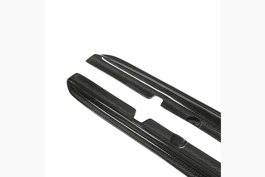 Mercedes C-class W205 2014-2021 Bas de Caisse V4 (pour C43/C63 AMG 2015-2019, Carbone) Photo 4
