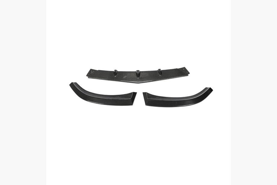 Mercedes C-class W205 2014-2021 Lame avant V1 pour pare-chocs SD C63 AMG 2015-2019 Carbone Photo 6
